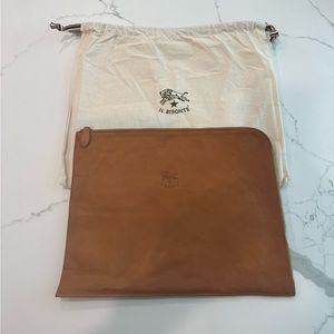 il bisonte Italian leather portfolio